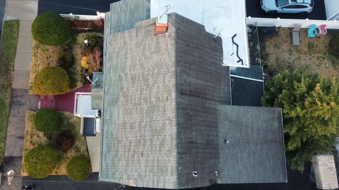 Before: Roof replacement in Clifton, NJ