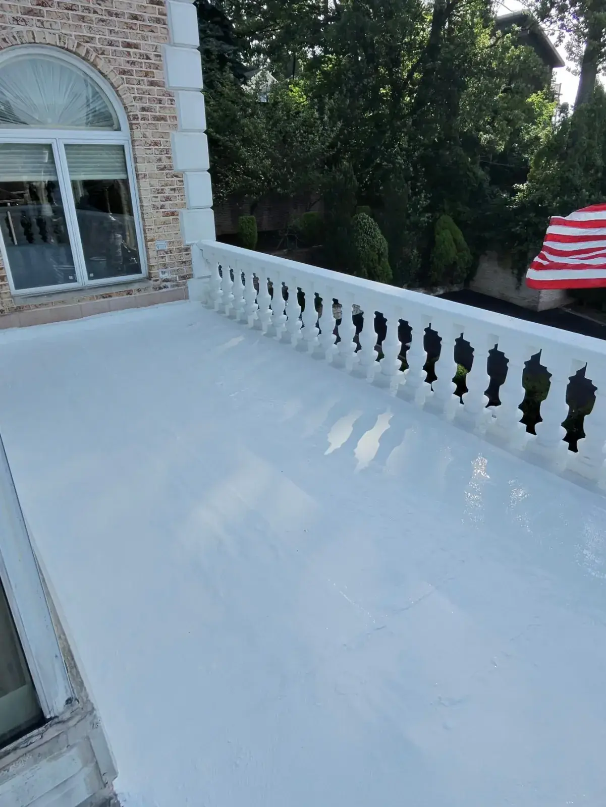After: Terrace roof coating in Stapleton