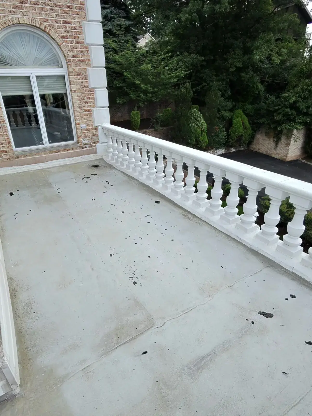 Before: Terrace roof coating in Stapleton