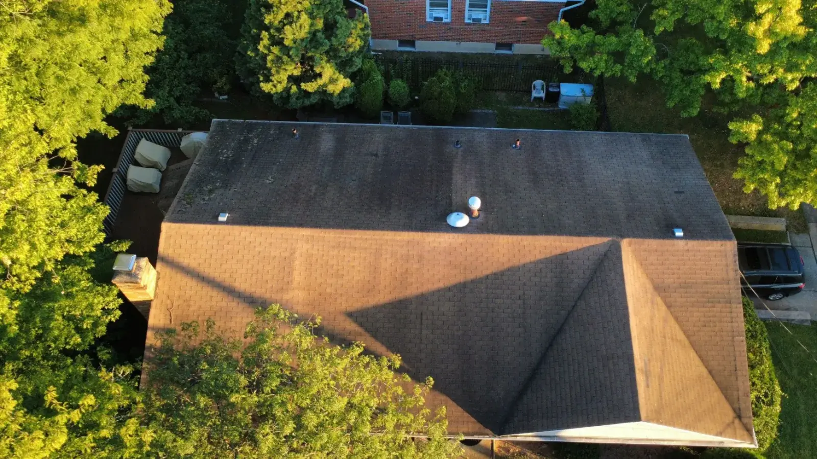 Before: Roof replacement in Eltingville