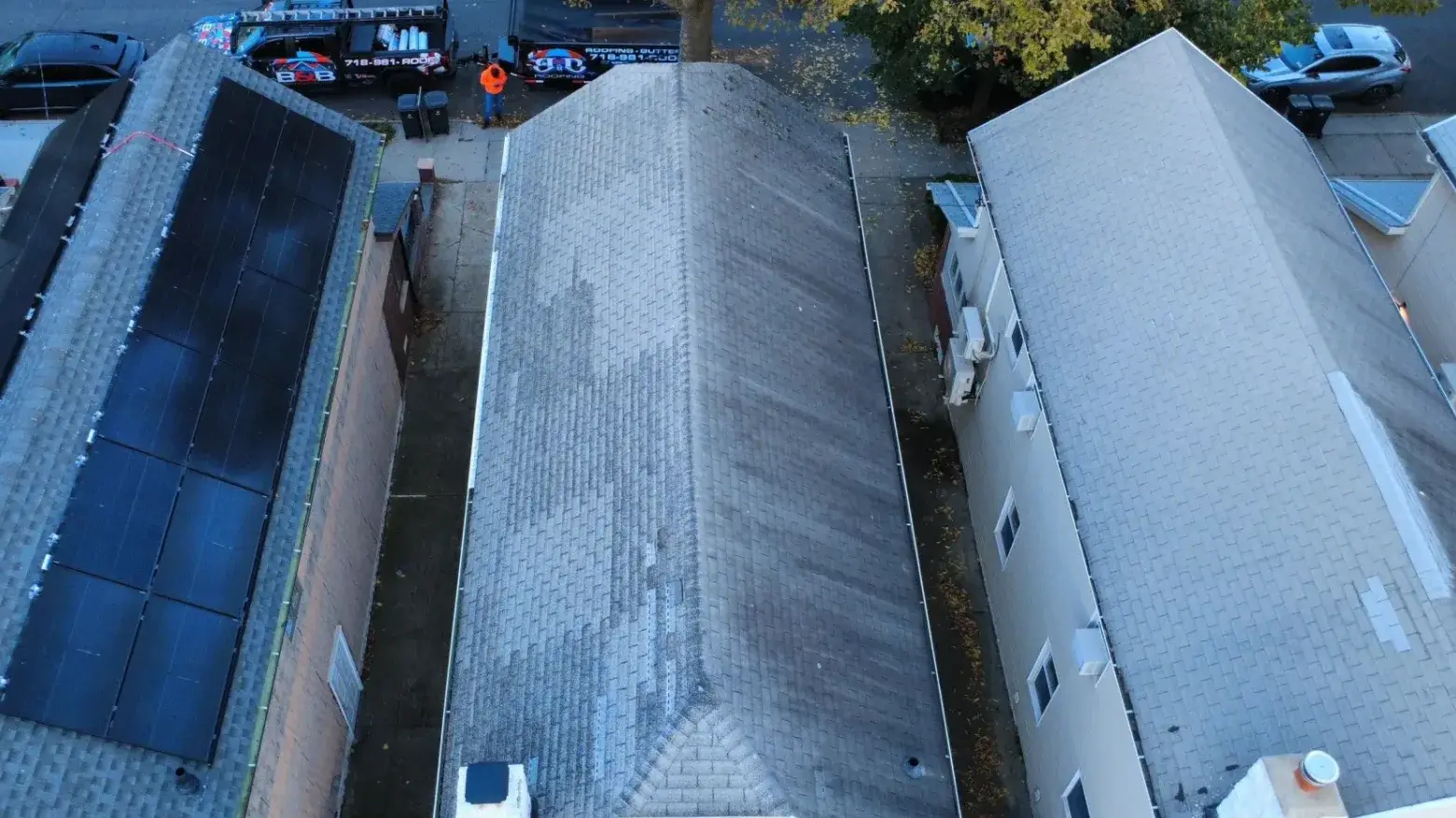Before: Roof replacement in Brooklyn