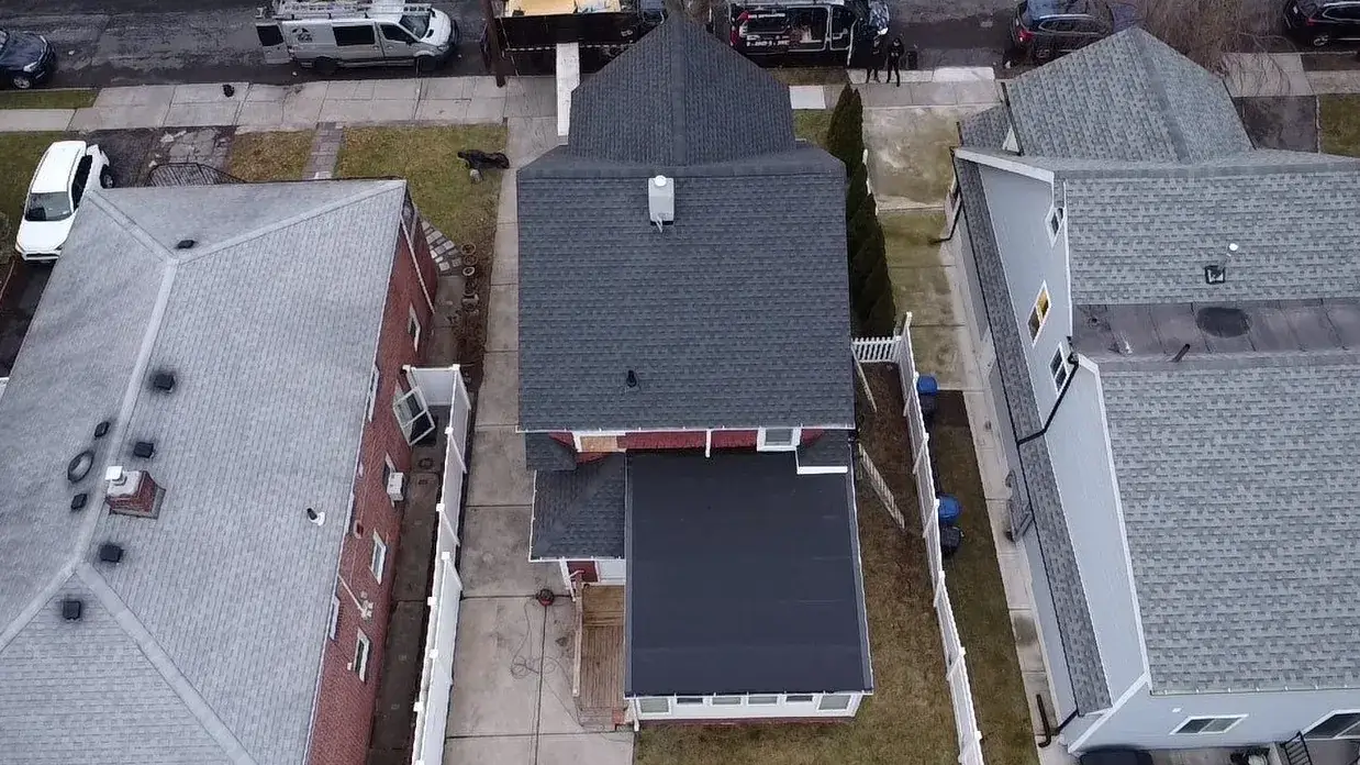 After: Roof replacement in New Dorp