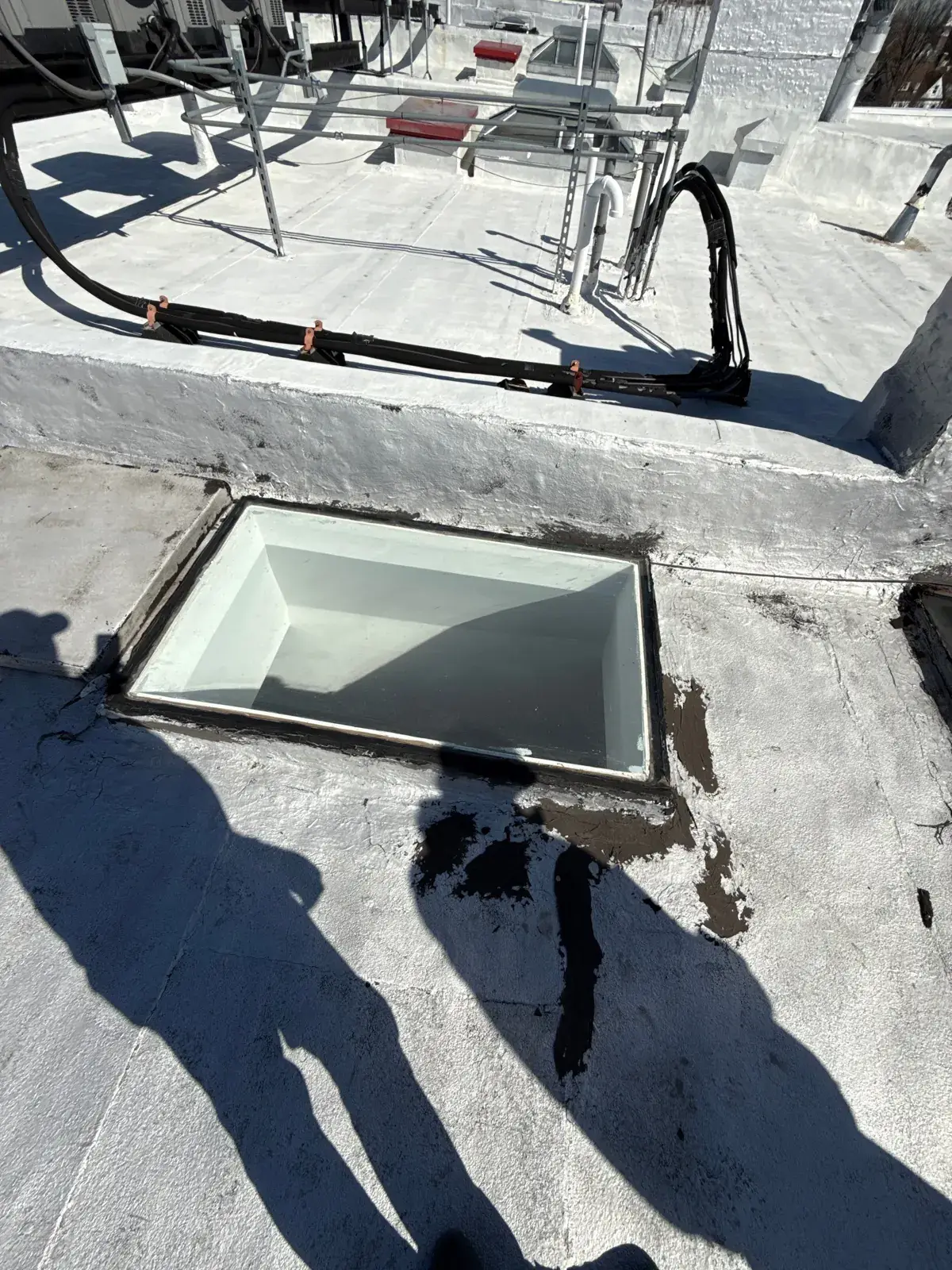 After: Flat roof & skylight in St. George