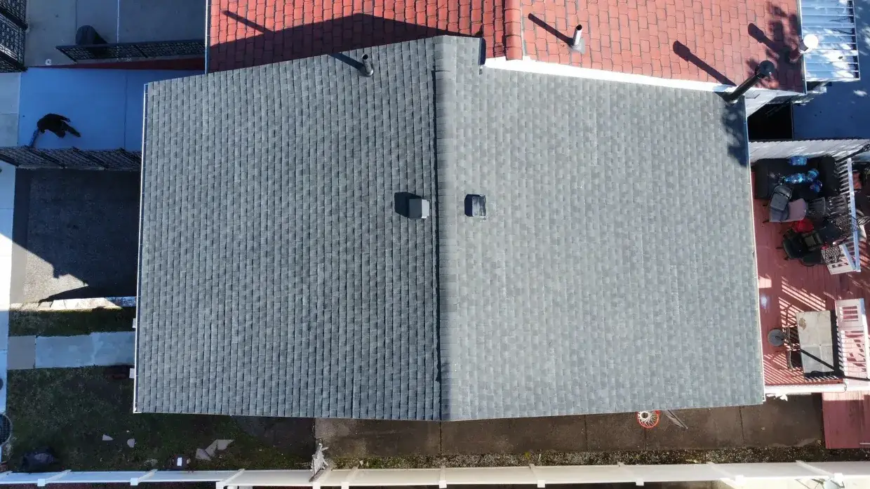 After: Roof replacement in Mariners Harbor