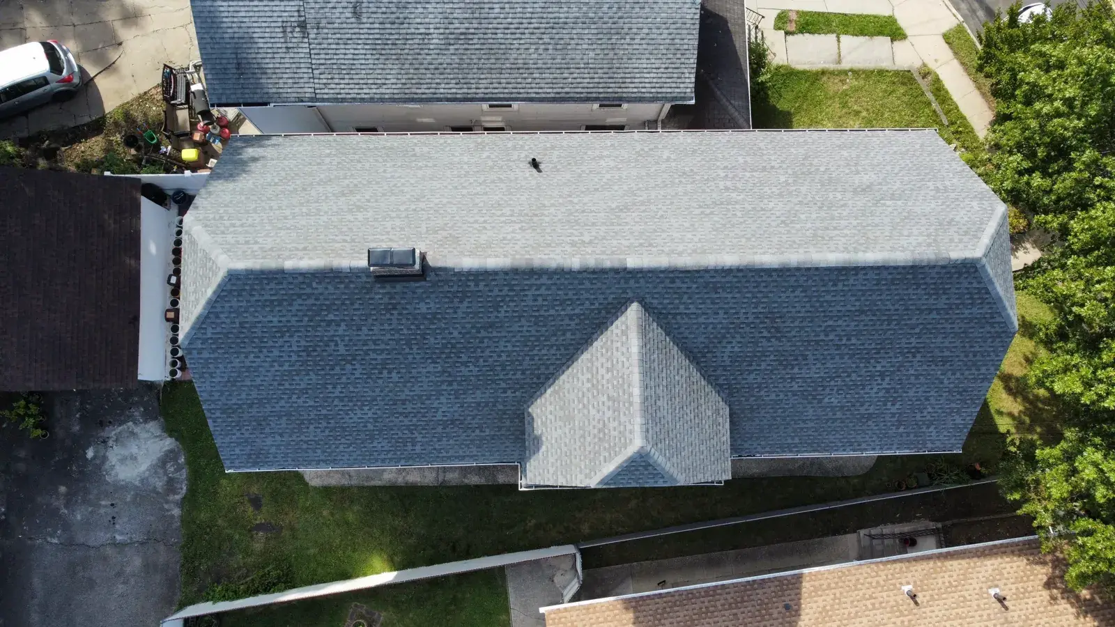 After: Roof replacement in West Brighton