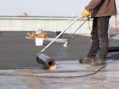 Flat Roofing Service by B&B Roofing